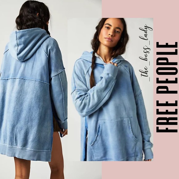 Free People sweatshirt Small hoodie pullover sweater - Picture 1 of 10